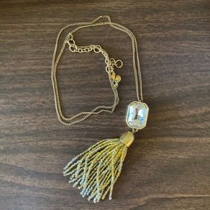 Gold colored J-Crew necklace